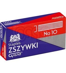 Zszywki nr 10 GRAND 10 paczek x 1000sztuk 110-1389