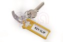 Zawieszki do kluczy KEY CLIP (6szt.) żółte DURABLE 1957-04