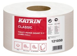 Papier toaletowy, duże rolki KATRIN CLASSIC Gigant S 2 130, 121050, opakowanie: 12 rolek 576942