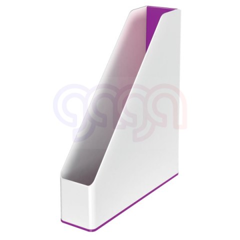 Pojemnik na dokumenty Leitz WOW dwukolorowy, fioletowy 53621062