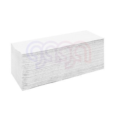 Ręczniki składane ZZ ESTETIC ECONOMIC białe 4000 składek CLIVER 2271