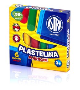 Plastelina Astra 6 kolorów, 83811905