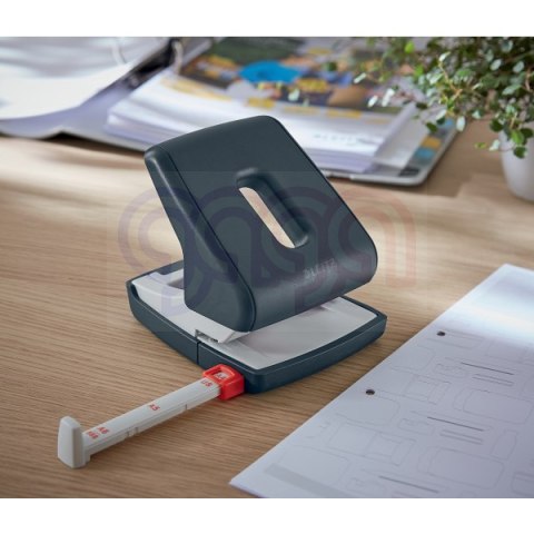 Dziurkacz Leitz Cosy, szary, 30 kartek, 10 lat gwarancji 50040089
