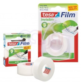 Taśma biurowa TESAfilm INVISIBLE 19x33m+Dyspenser Easy Cut 57414-00005