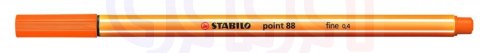 Cienkopis STABILO point 88/54 0.4mm pomarańczowy