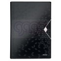 Teczka z 6 przegródkami PP Leitz WOW, czarna 45890095