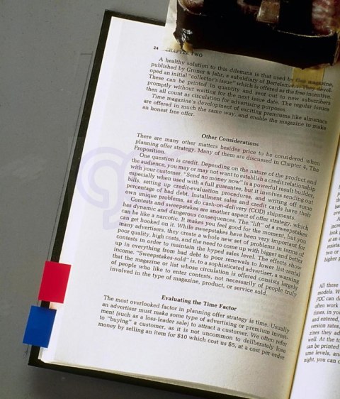 Zakładki indeksujące POST-IT 25x43mm niebieskie 680-2 50sztuk 3M