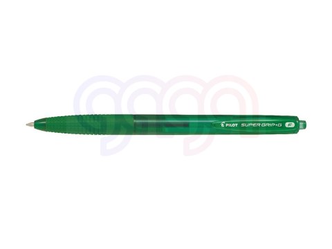 Długopis olejowy automatyczny PILOT SUPER GRIP zielony BPGG-8R-F-GG