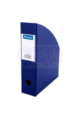Pojemnik na czasopisma DOTTS A4 10cm niebieski PCV (SD-36-03)