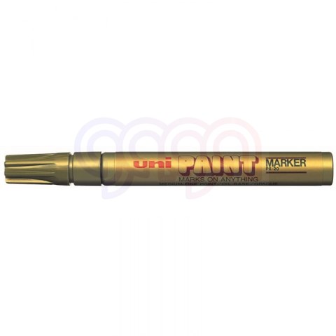 Marker olejowy PX-20 błyszczący złoty UNI