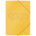 Teczka kartonowa z gumką Leitz Cosy, A4, żółta 30020019