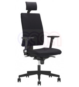 Krzesło obrotowe INTRATA czarne O-12 FS SM01 SH NowyStyl