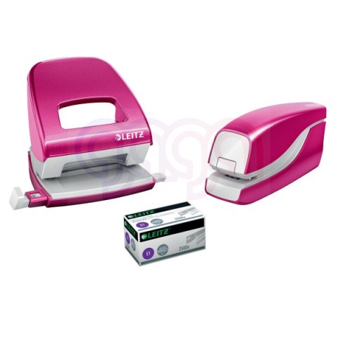 Zszywacz elektryczny WOW 10k różowy 55661023 LEITZ