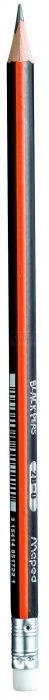 Ołówek drewniany z gumką Blackpeps 2B MAPED 851722