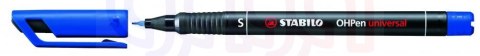 Foliopis STABILO OHPen niezmywalny 0.4mm niebieski 841/41