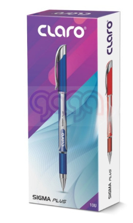 Długopis Claro Sigma Plus czarny/10 CLA418