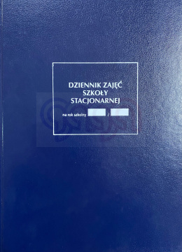 Dziennik lekcyjny szkoły stacjonarnej