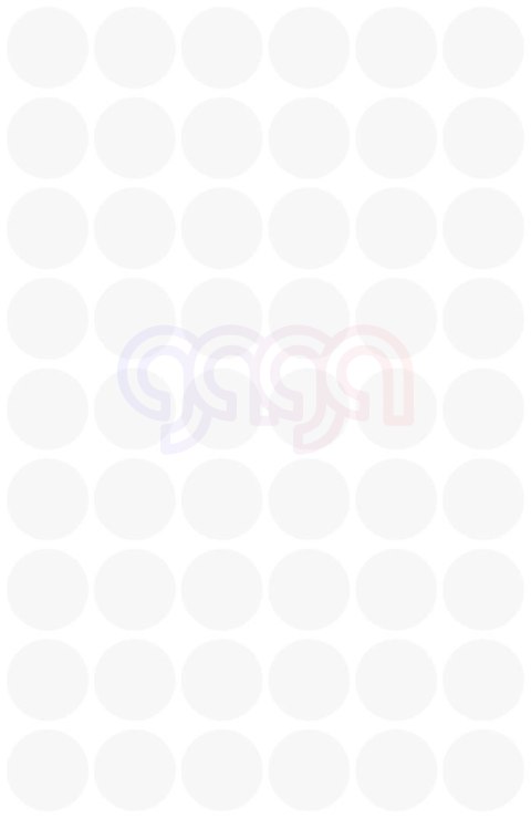 Kółka do zaznaczania białe 3145 Q12 5 ark. trwałe Avery Zweckform