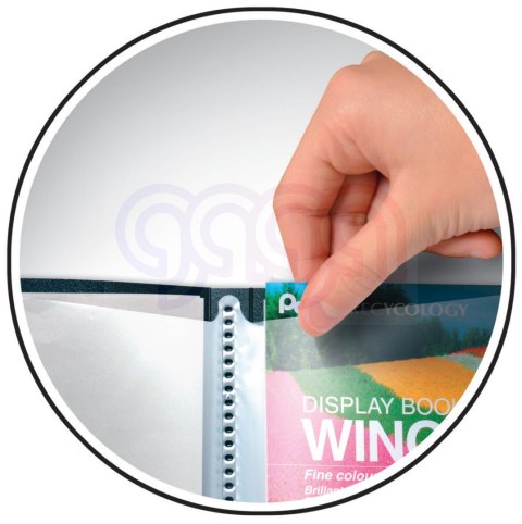 Album ofertowy WING, 40 kieszeni niebieski DCF444-C PENTEL (X)