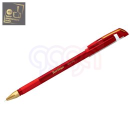 Długopis kulkowy xGold, czerwony, 0,7 mm, gumowy uchwyt 255132/86732 Berlingo