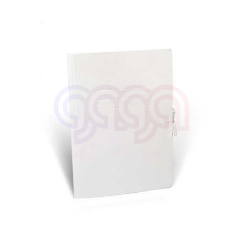 Teczka A4 z tasiemką do akt 300g/m2 biała UNIPAP