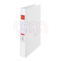 Segregator Esselte A4 z 4 kółkami, grzbiet 42 mm, biały, 14457