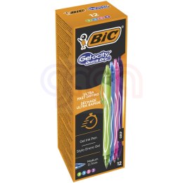 Długopis żelowy BIC Gel-ocity Quick Dry mix FUN, 964826/965012
