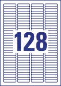 Etykiety na przezrocza L6020REV-25 43,2x8,5 25ar Usuwalne, Avery Zweckform (X)