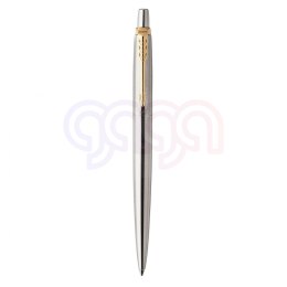 Długopis żelowy (czarny) JOTTER STAINLESS STEEL GT 2020647, giftbox