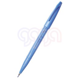 Pisak pędzelkowy do kaligrafii błękitny SES15-S PENTEL SALE