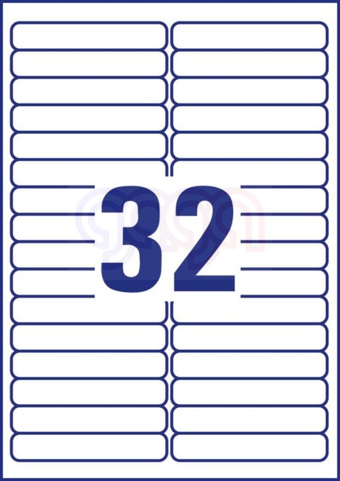 Etykiety uniwersalne L6031REV-25 96 x 16,9 30ark Usuwalne, Avery Zweckform