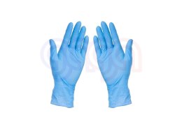 Rękawice nitrylowe XL (100) niebieskie NITRYLEX 8%VAT