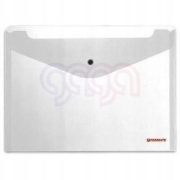 Teczka kopertowa na zatrzask A4 przezroczysta PP-231 TT6705 PENMATE