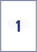 Etykiety wysyłkowe J8167-25 199,6 x 289,1 25ark. białe Avery Zweckform (X)