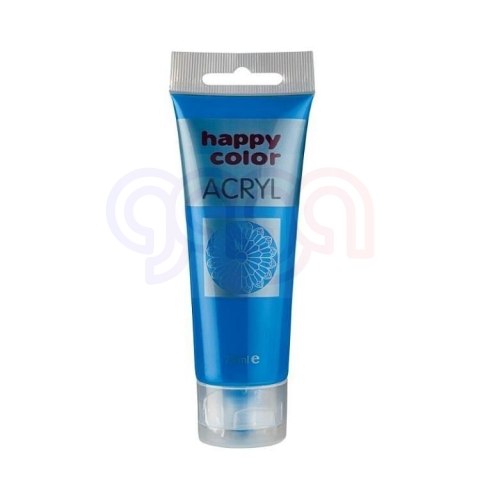 Farba akrylowa 75ml, niebieski, Happy Color HA 7370 0075-3 SALE