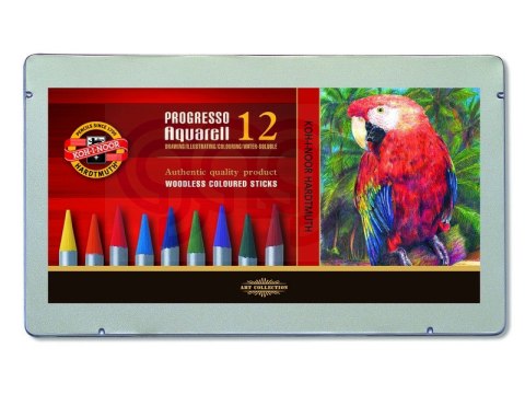 Kredki PROGRESSO 8782 AQUARELL 12 kol. KOH I NOOR (X)