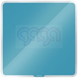 Szklana tablica magnetyczna Leitz Cosy 45x45cm, niebieska, 70440061