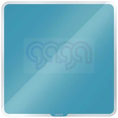 Szklana tablica magnetyczna Leitz Cosy 45x45cm, niebieska, 70440061