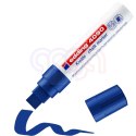 Marker kredowy ścięta końcówka 4 -15 mm kredowy niebieski Edding 4090/003/N