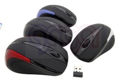 Mysz bezprzewodowa 24GHZ USB SILVER ANTARES ESPERANZA EM101S