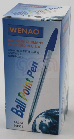 Długopis niebieski LZ03 OPEN typu corvina AMALZ03-01NIEB