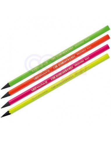 Ołówek EVOLUTION FLUO bez gumki 940757 BIC