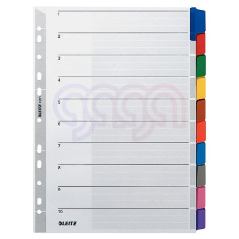 Przekładki z kartonu A4 Leitz, 10 kart 43210000