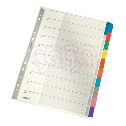 Przekładki z kartonu A4 Leitz, 10 kart 43210000