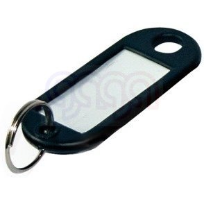 Zawieszka do kluczy czarna (100szt.) ARGO 607112