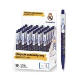 Długopis automatyczny Real Madryt Color - display 36 sztuk ASTRA, 201015003