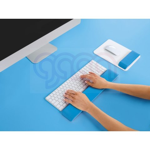 Podkładka_pod nadgarstki do klawiatury Leitz WOW, niebieska 65230036