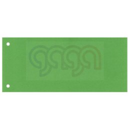 Przekładki 1/3 A4 Maxi Esselte, zielony, 100 szt., 624447