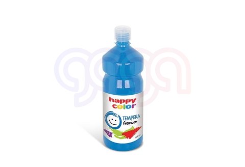 Farba tempera Premium 1000ml, błękitny, Happy Color HA 3310 1000-30
