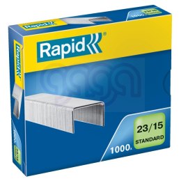 Zszywki Rapid Standard 23/15 1M, 1000 szt. Rapid 24869600